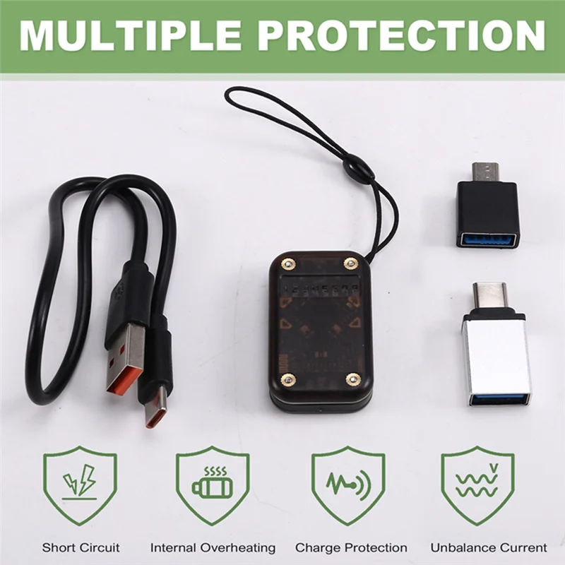 

ABSQ-Chameleon V2.0 RFID Смарт-чип-эмулятор NFC Дубликатор + 4XUID-брелок/карта QID 125K 13,56M Функциональность декодирования