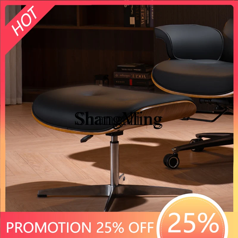 

FG Genuine Leather Computer Chair Office Single Home Ergonomic Sofa Chair