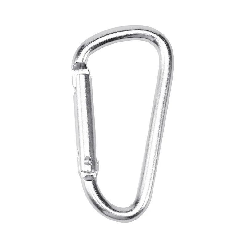 5/3/1pcs  Carabiners  Alloy Carabiner Spring Snap Clip Hooks Keychain Climbing Carabiner For Keys Camping Tools