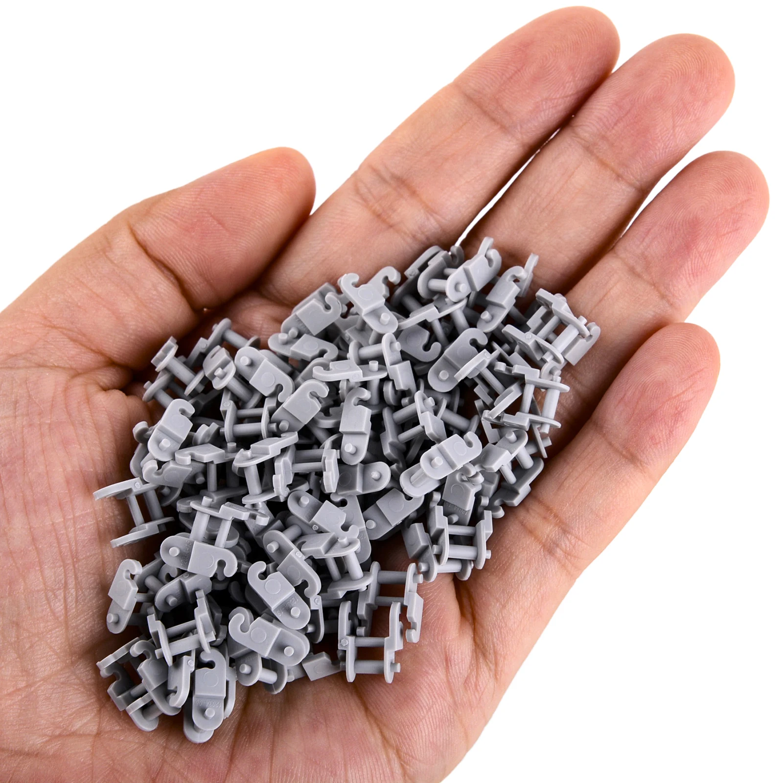 3711 14696 Technical Parts Link Chain Bricks For MOC Building Blocks Tank Track Tread Motorcycle Train Gear Accessories For Kids