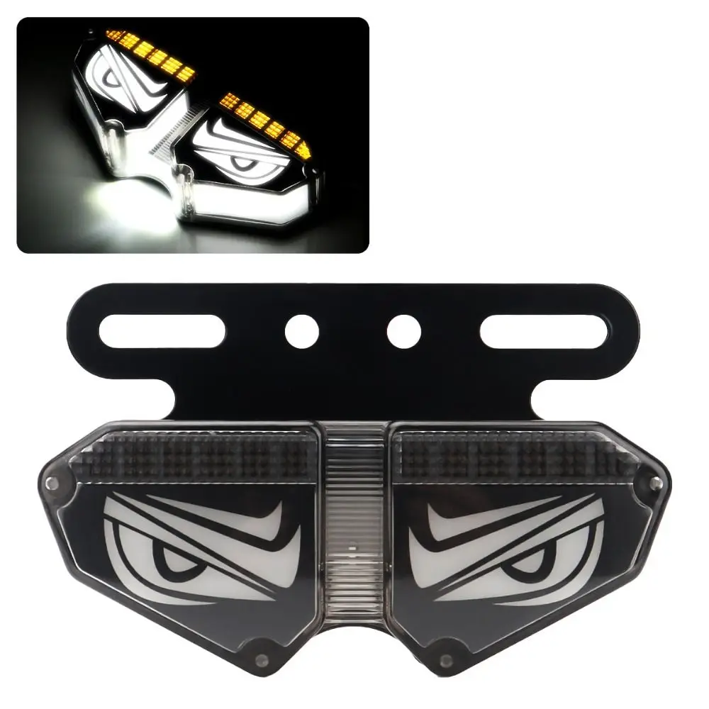 Creative 12-24V Devil's Eye Truck Light Universal Multi-Mode Side Signal Light Strobe Lights Car Decor