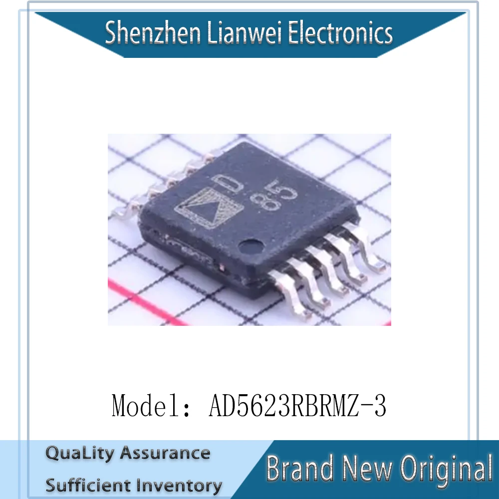 

100% New Original AD5623RBRMZ-3 D85 AD5623RBRMZ IC Chipset MSOP-10