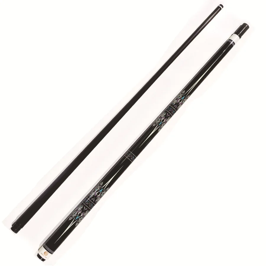 

Newly Designed Professional Billiard Cue Carbon Fiber 1/2 Billiard Cue with 11.8mm Multi-layer Pigskin Tip 2-section Split Cue