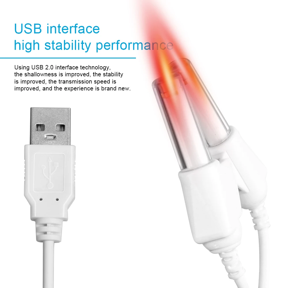 Laser Therapy Rhinitis Sinusitis Machine 650nm Nose Care Bionase Tinnitus Ear Laser Therapy LLLT Irradiation Media Deafness USB