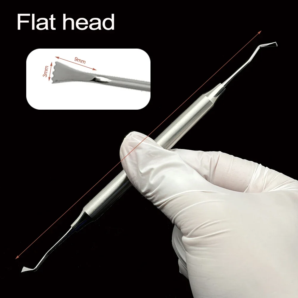 

Double Head Dental Gingival Cord Packer with Retraction Scaler and Separator for Gum Tissue Management Dental Tool