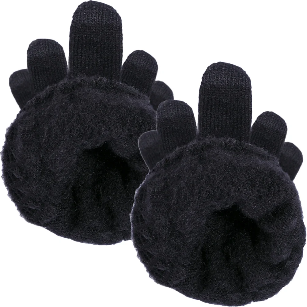 

1 Pair Touch Screen Warm Riding Breathable Anti-Slip Fitness Cycling Gloves For Outdoor Sports Winter Bike Gloves