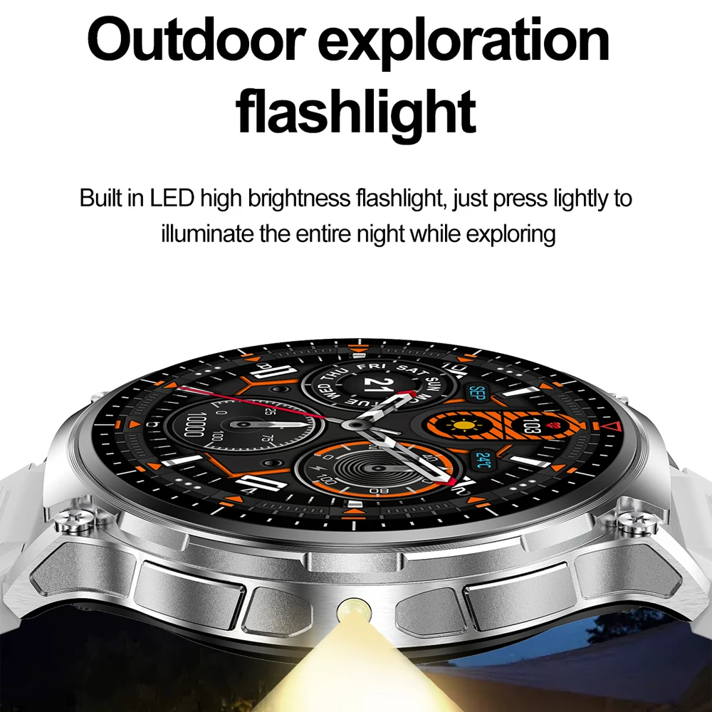 2024 New NFC Smart Watch Men ECG+PPG Compass Temperature GPS Sports Fitness Tracker Bluetooth Call Smartwatch For Huawei Watch 4