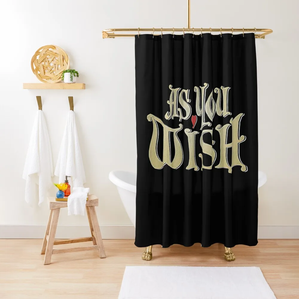 Princess Bride Shower Curtain Bathroom Accessorys In The Bathroom Anime Shower Waterproof Shower And Anti-Mold Curtain