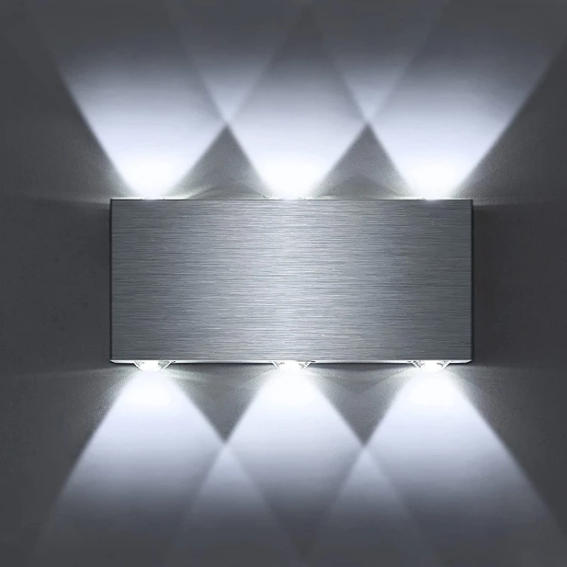 

Modern LED Wall Light Silver Decoration Indoor Lighting Wall Lighting for villa home hotel