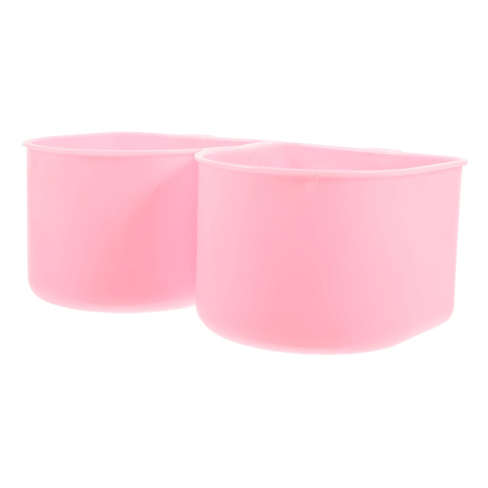 

Pet Hanging Feeding Bowl Cage Mount Cup for Dog Crate Rabbit Bird Cage Small Animal Feeder Adjustable Height No Spill Bowl