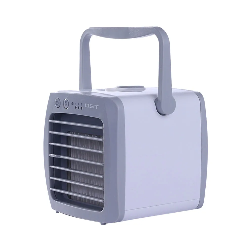 

Mini Humidifier Fan Portable USB Powered Air Cooling Electric Fan 3 Wind Speeds with 350ml Water Container