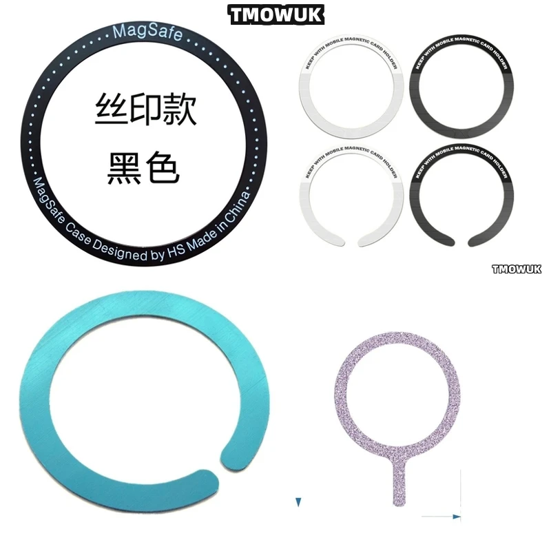 

For OPPO Reno 6 12 10 Pro Find N X3 X8 Ultra For Magsafe Magnetic Metal Plate Ring Sticker Wall Charger