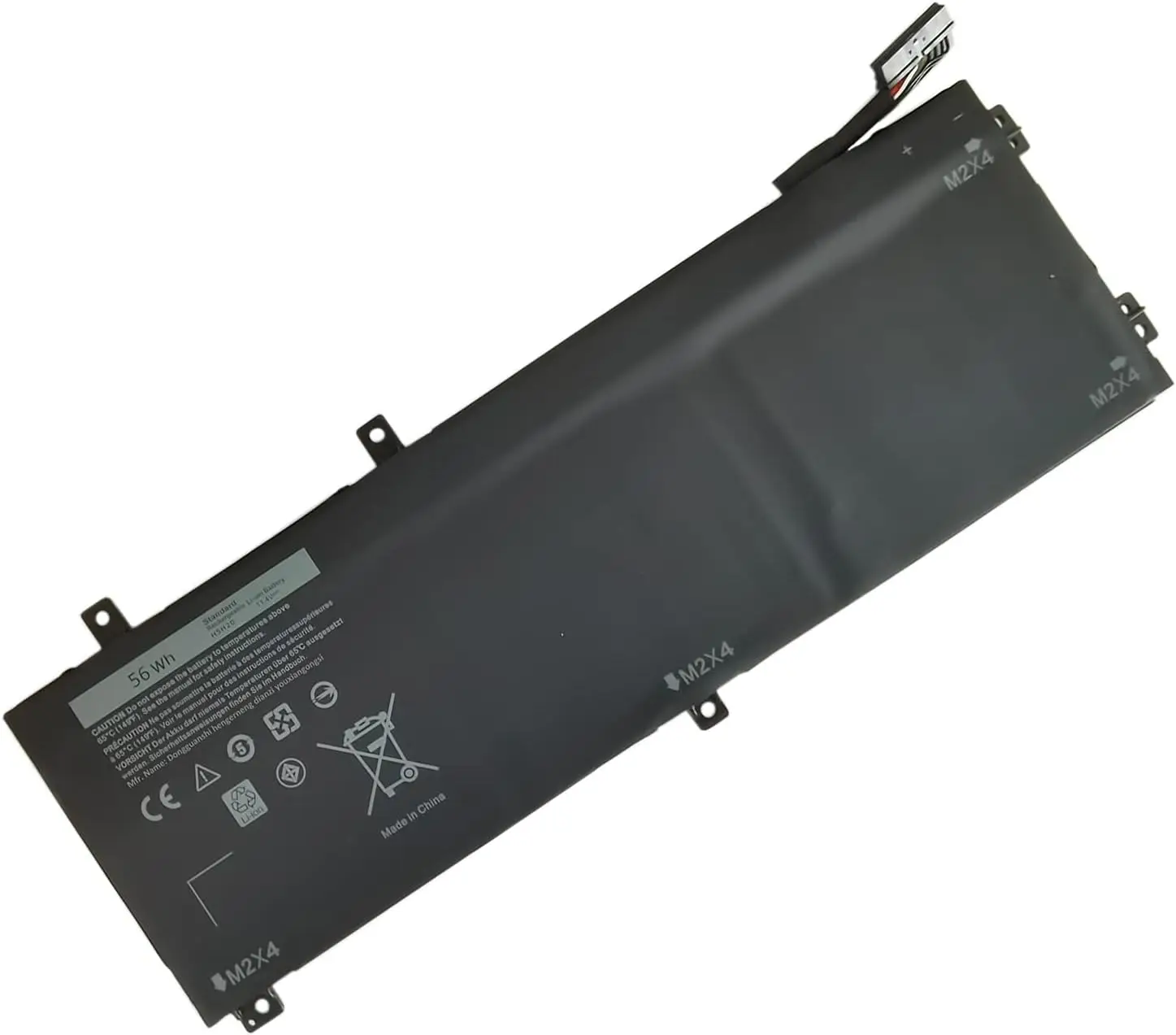 Imagem -05 - Bateria do Portátil para Dell Dell Xps 15 9550 9560 9570 9590 Precision 5510 5520 5530 5540 Inspiron 7501 7590 7591 Series H5h20