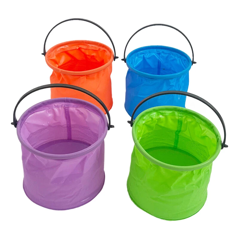 Ferramenta de jardinagem para crianças, brinquedo de balde dobrável, piscina de areia ao ar livre, item de jogo de praia, lindo presente de verão