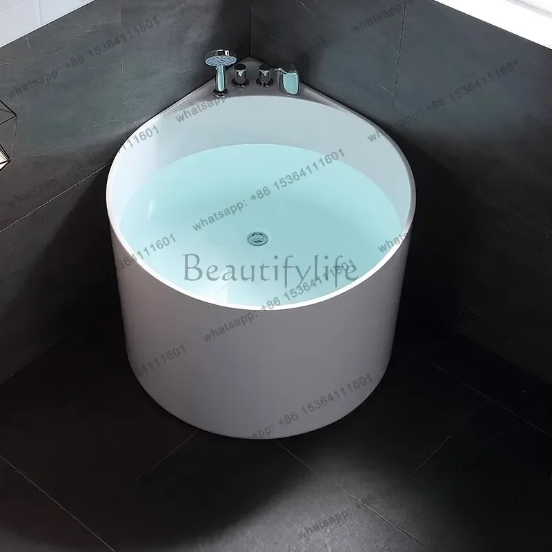 FG Keep Warm Household Bathtub Edge Barrier Water Faucet Bathtub Large Foam Badewanne Erwachsene Home Furniture Accessories