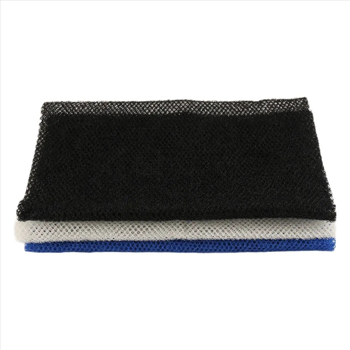 ABCDNew 3 Pieces African Net Long Net Exfoliating Shower Body Scrubber Back Scrubber Skin Smoother