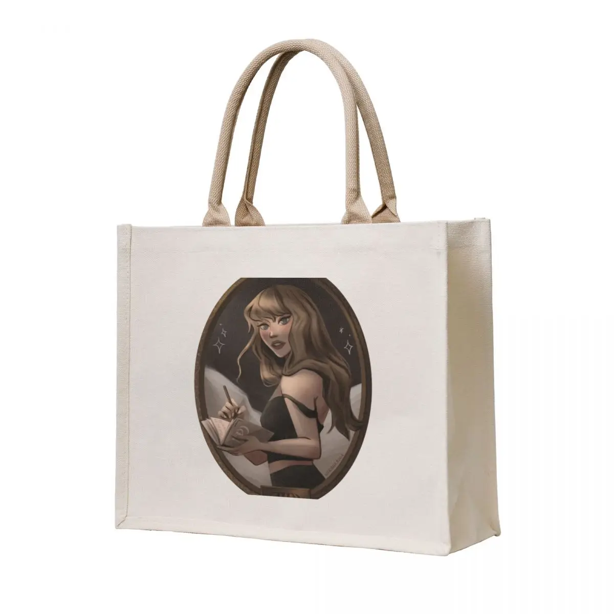

Tortured Poet Tote Bag custom fabric bag Handbags tote bag men's