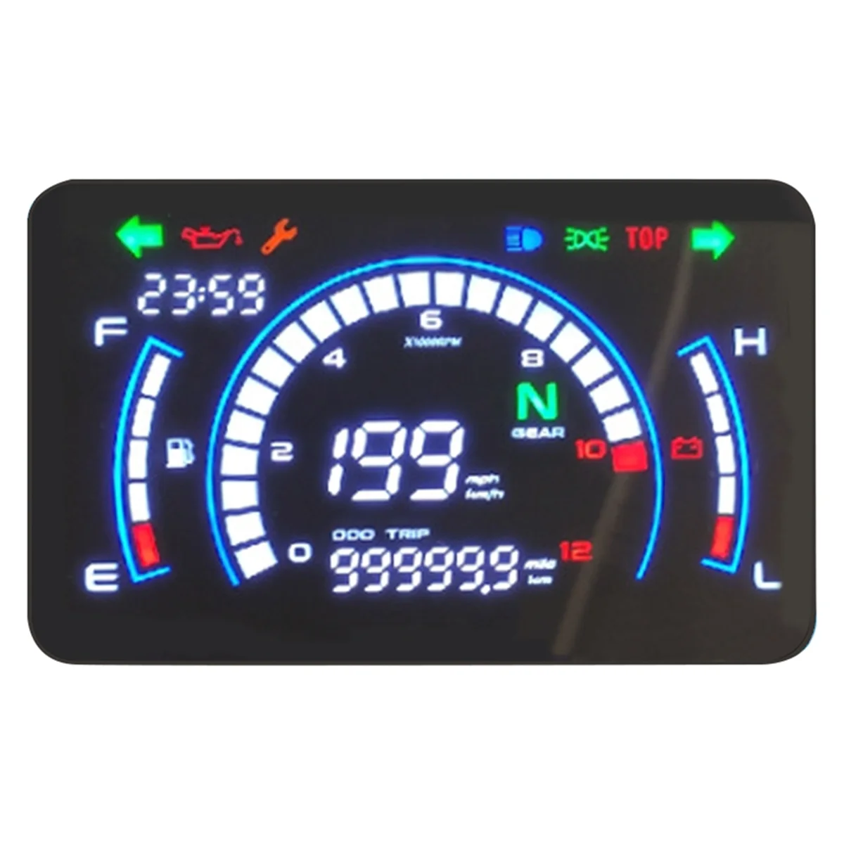 Universal Motorcycle Speedometer Digital Panel for Honda DREAM EX5 Instrument Speed Speed Tachometer Digital Instrument