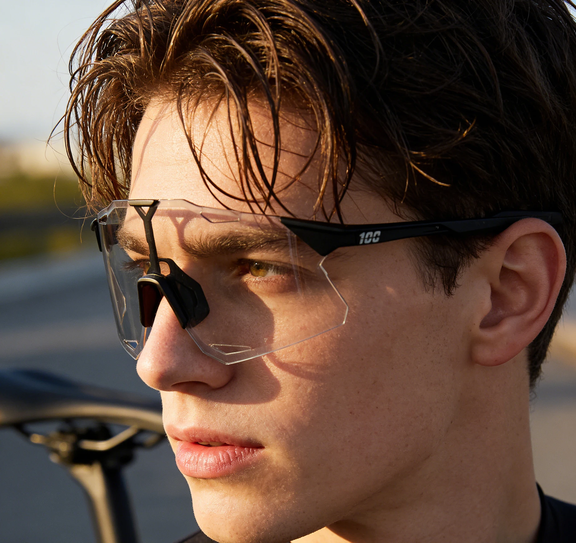 

100 Bicycle Photochromic Sunglasses UV400 HD Lens MTB Cycling Goggles For Men Outdoor Sports Windproof Women Road Bike Glasses