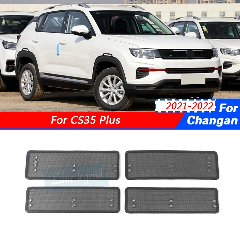 

For CHANGAN CS35 PLUS 2021-2022 Car Lower Bumper Anti Insect Net Anti Dust Proof Inner Vent Grille Cover Insect-proof Front