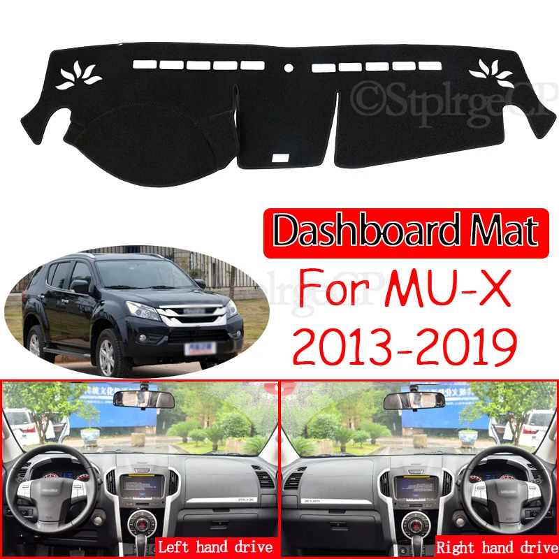 

Для Isuzu MU-X 2013 2014 2015 2016 2017 2018 2019 коврик для приборной панели, коврик для солнцезащитного козырька, аксессуары, ковер, переднее лобовое стекло Othe