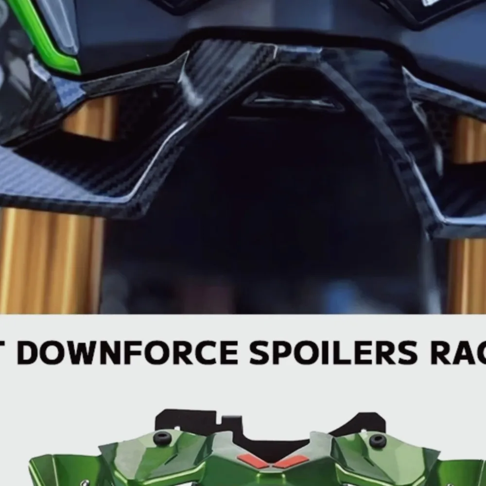 

Передний прижимной спойлер, голые передние спойлеры для Kawasaki Z900 Z 900 2020-2024 2025, комплект аэродинамического дефлектора крыльев