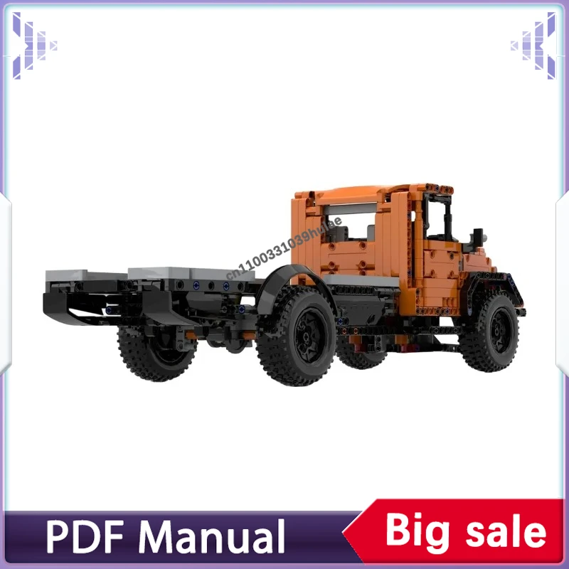 Vintage Industrial Cargo Transport Truck MOC Building Blocks, Heavy Duty Eastern  Collection and Desktop Ornament