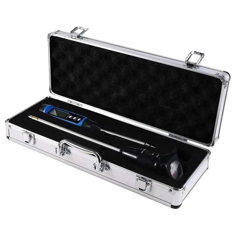 Soil Nutrient Meter Quick-Acting Nitrogen Analyzer Fertility Tester Gardening Agriculture LED Soil Tester LY606+LY601