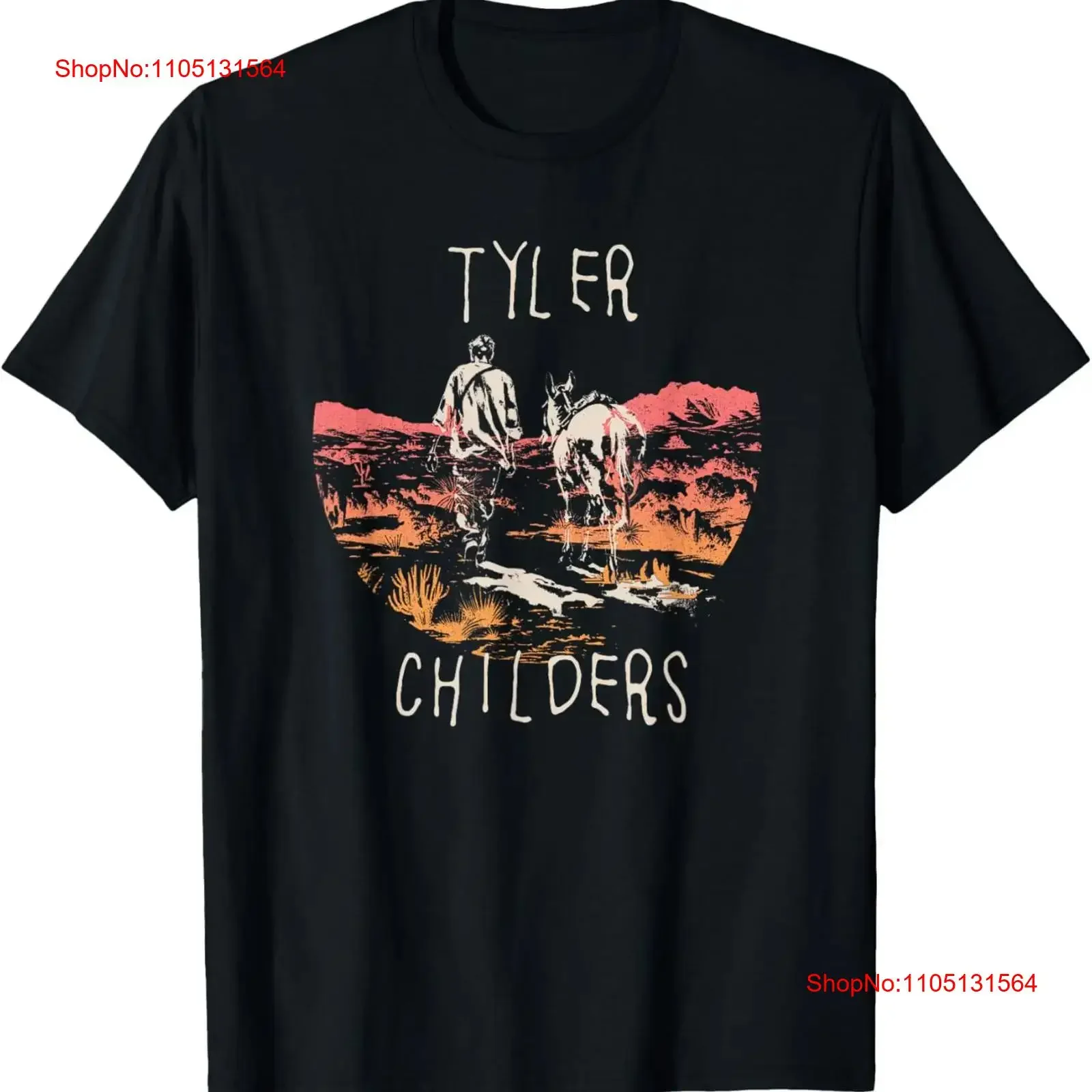 Tyler Childers Desert Walk T Shirt  vintage Washed graphic Stylish Top For Everyday Wear Breathable Slightly Comfortable