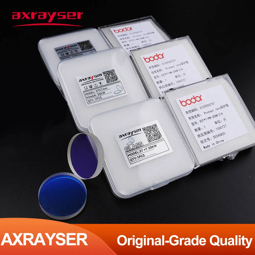 

Axrayser Original Bodor Laser Protective Lens 18x2 27.9x4.1 34x5 37x7 High-purity Fused Silica Bodor Protective Windows