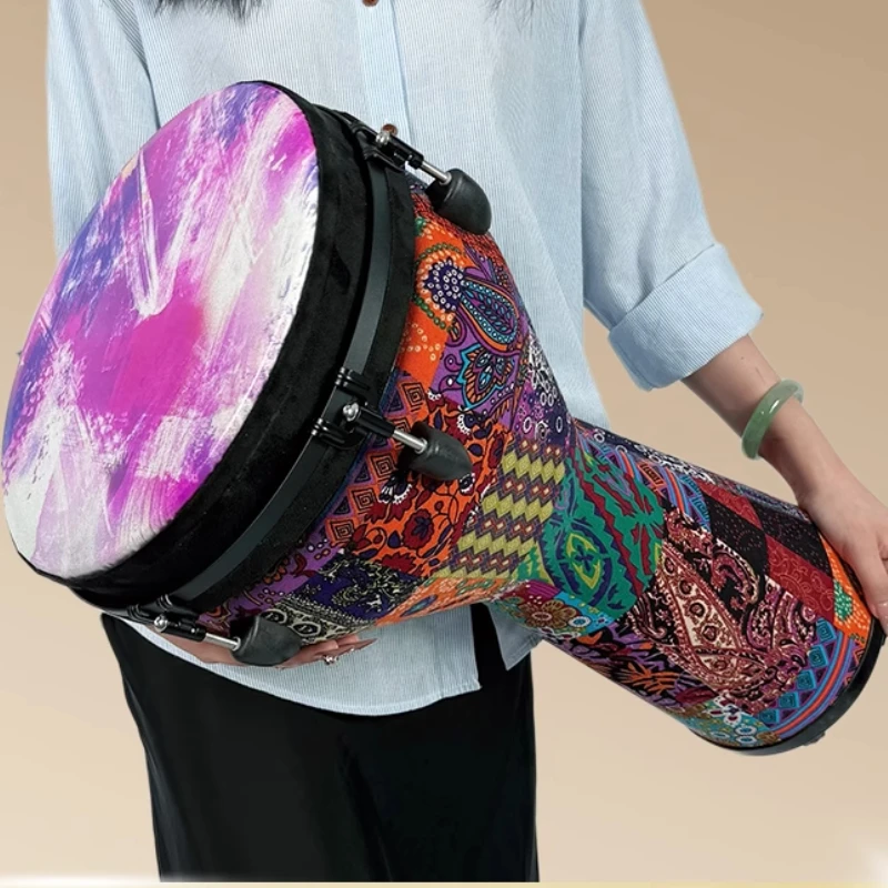 

12-дюймовый африканский барабан для начинающих, большой африканский барабан для взрослых, профессиональные барабаны Джембе, традиционные ударные инструменты