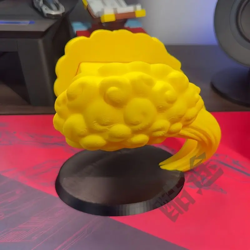 3D-Druck Anime Dragon Ball Son Goku Kampfwolken-Controller-Halterung 14cm PLA Desktop-Actionfigur Ornament Gaming-Dekoration