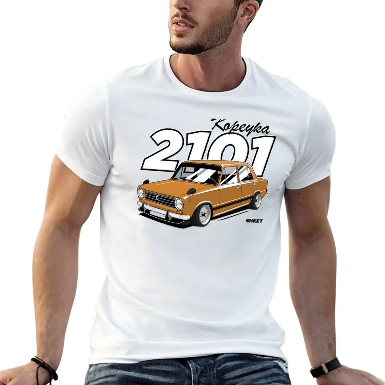 

Lada 2101 Shakotan T-Shirt printed t shirts for man man t shirts high quality luxury brand T-Shirt