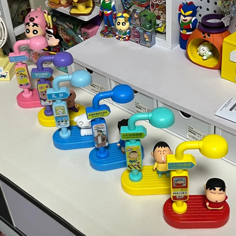 

Maihe Crayon Shin Chan голосовой ночник слепая коробка-кавайная модная аниме-фигурка индивидуальный подарок для домашнего декора