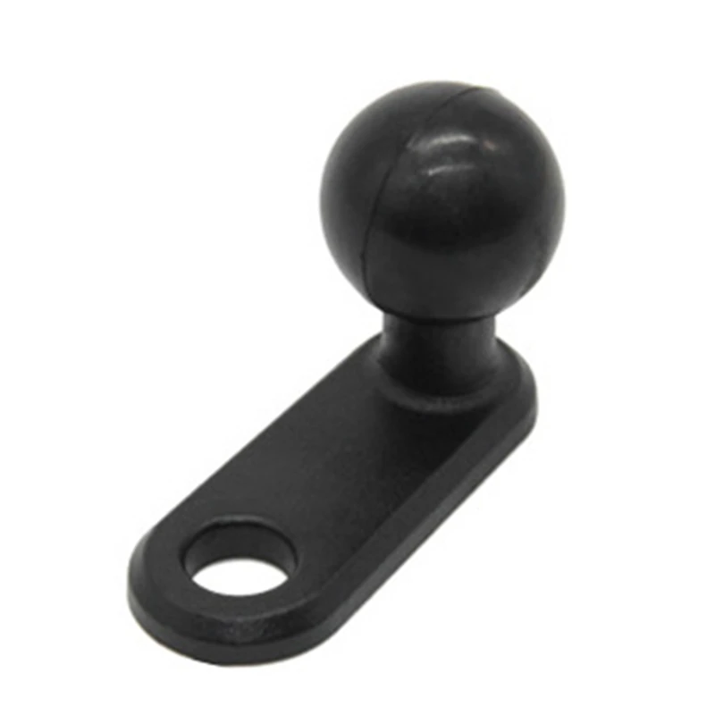 L Shaped Aluminum Alloy Base Holder Rubber Ball Head Rear View Mirror For Motorcycle Electric Vehicles Scooter Cell