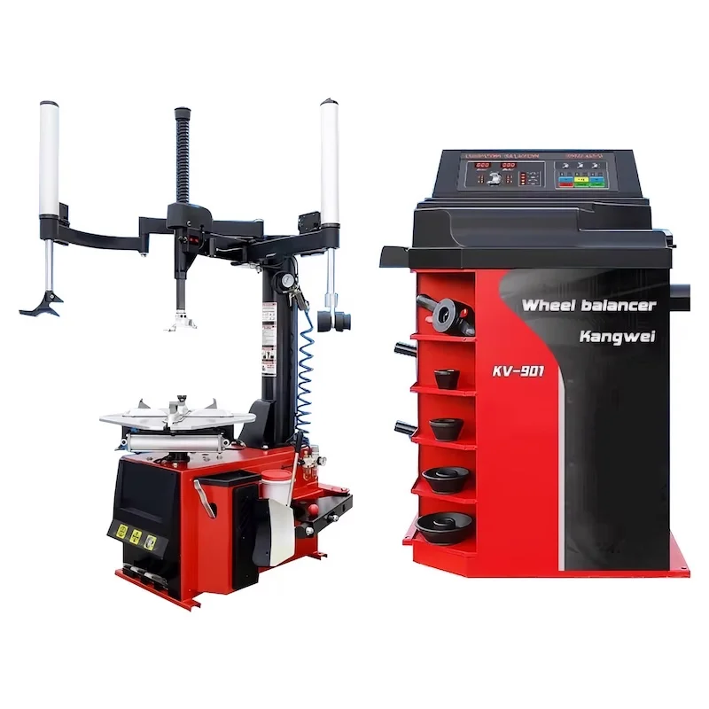 Tire Machine Combination Of Fully Automatic Tire Changer And Wheel Balancer Rim Up To 24 Tire Changer Tire Changer
