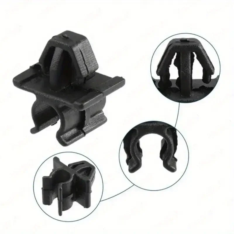 3PCS/set Hood Rod Holder Opener Stay Grommet Clips 90601-S84-A01 / 90602-S84-A01 For Honda Accord Odyssey Pilot Fit RB1