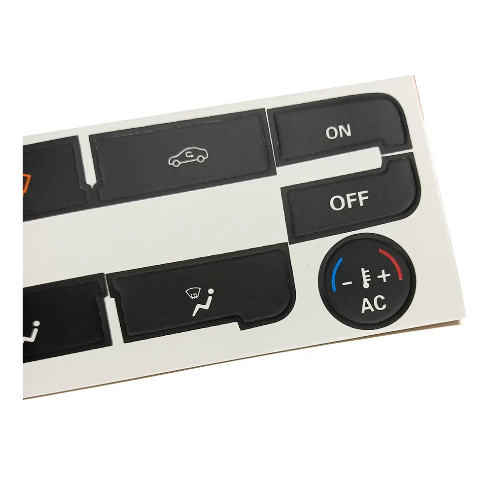 For Ford Mondeo S-Max Car Center Console Air Conditioner Climate AC Switch Button Repair Decal Sticker