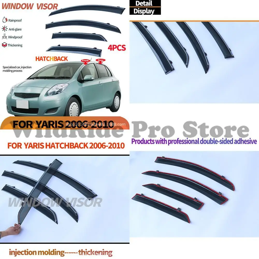 

1 set For Toyota Yaris Window Visor Rain Guard for YARIS xp90 2005-2010