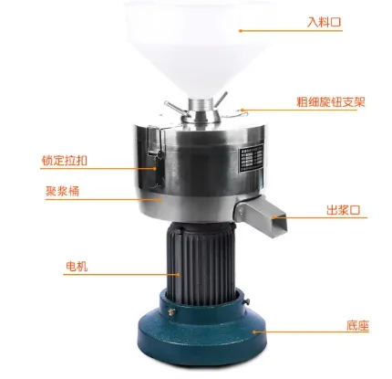 Productivity New Soy Milk Processing Machine Efficient Farm Food Production Soybean Machine with Motor Key Component