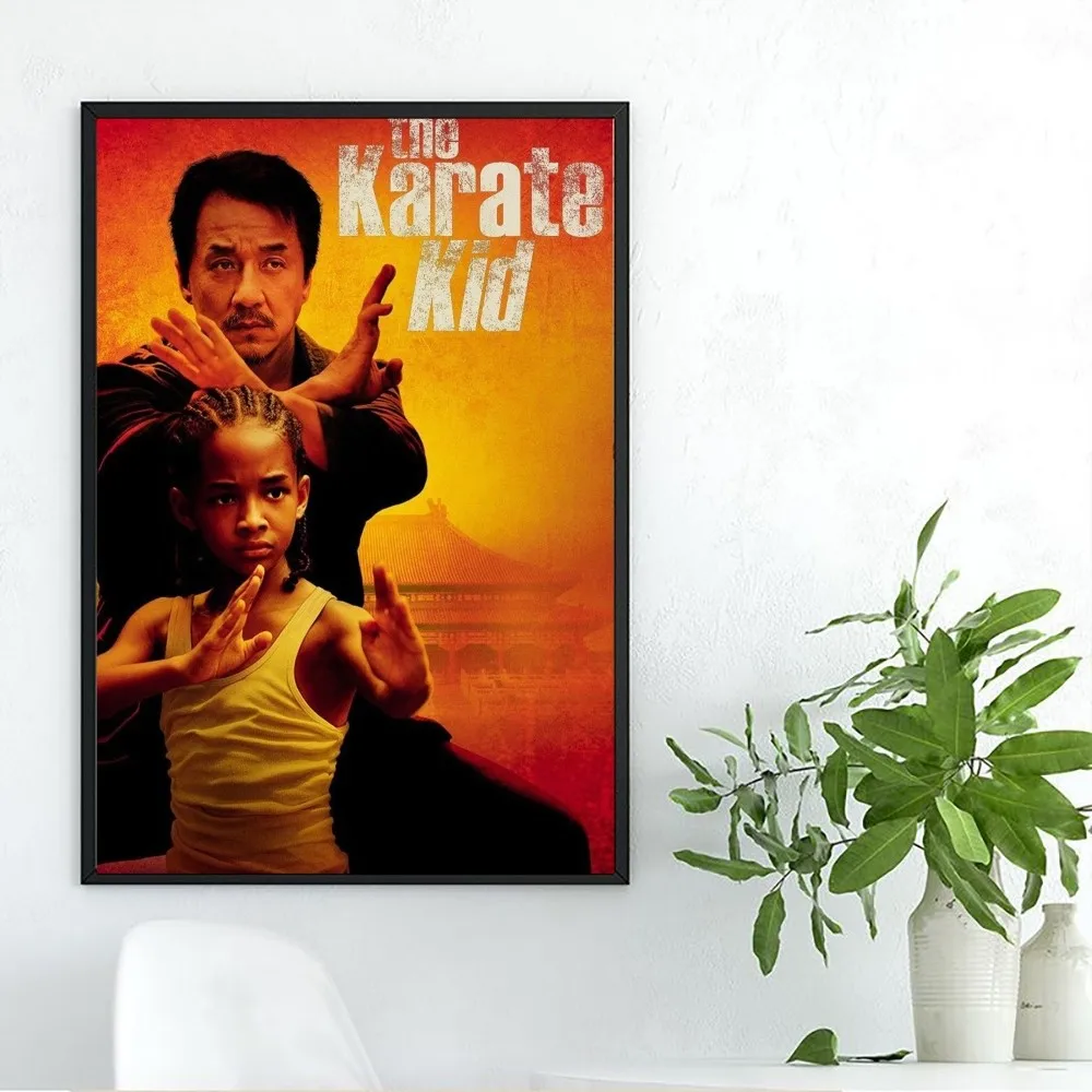 The Karate Kid Poster Kraft Club Bar Paper Vintage Poster Wall Art Painting Bedroom Study Stickers Home Wall Art Decor Gift