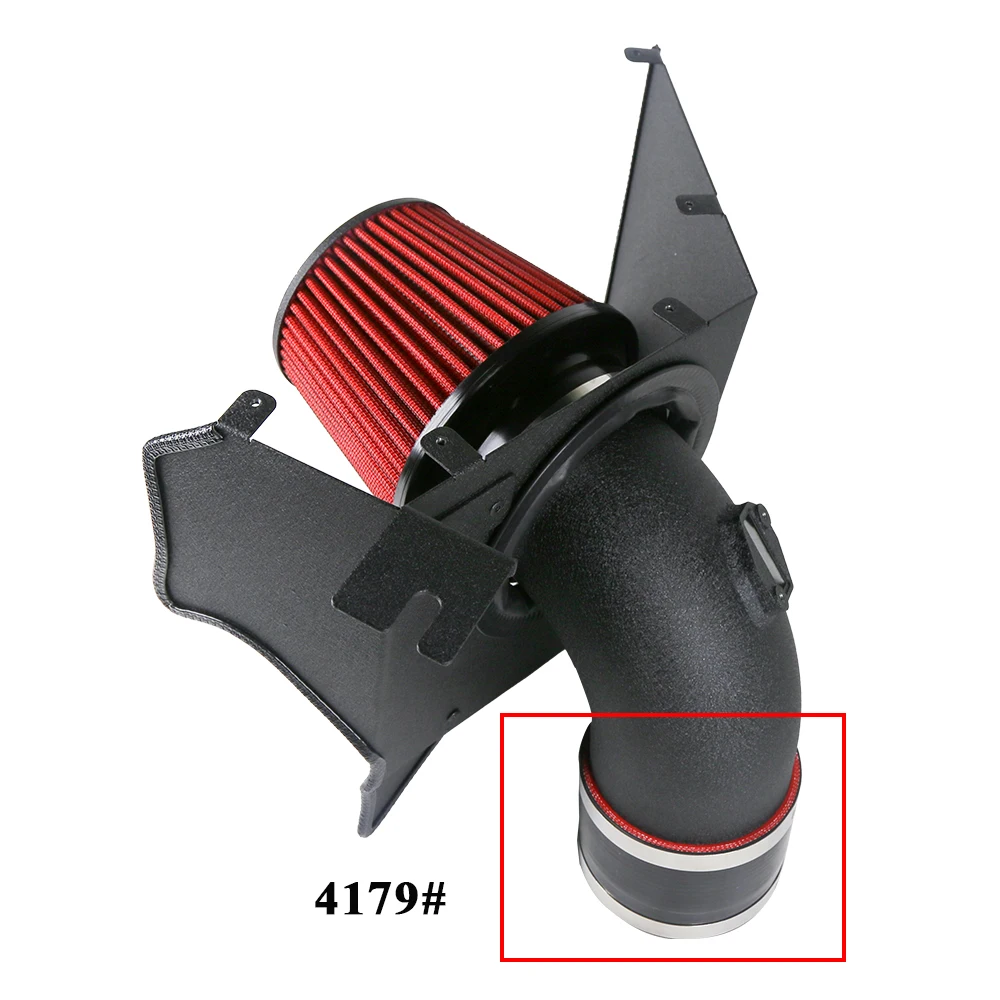 نظام سحب الهواء البارد من كيوستار لتويوتا A90 BMW Z4 B58 3.0L + ، 4 in ، يقبل الشعار المخصص #5