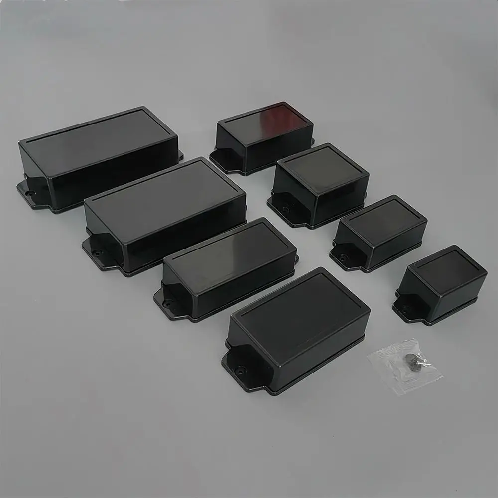 Waterproof Project Enclosure Boxes ABS Plastic 10 Styles Storage Case White Black Housing Instrument Case Electronic Supplies