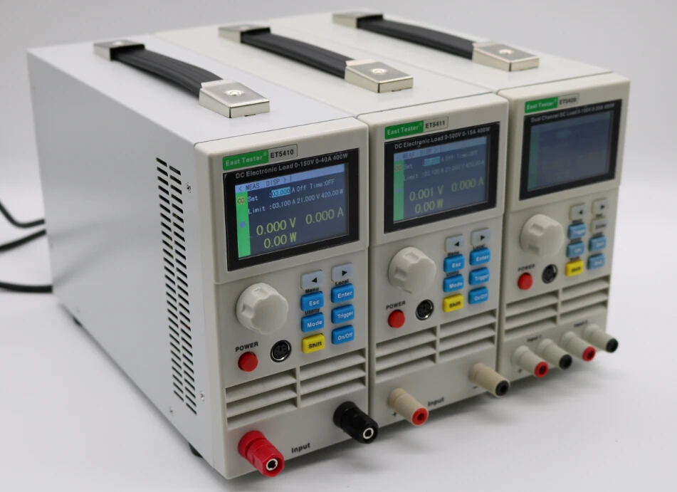 جهاز اختبار الشرق ET5411 400 وات مدخل 0-500 فولت / 0-15 أمبير تحميل إلكتروني تيار مستمر واحد قابل للبرمجة #4