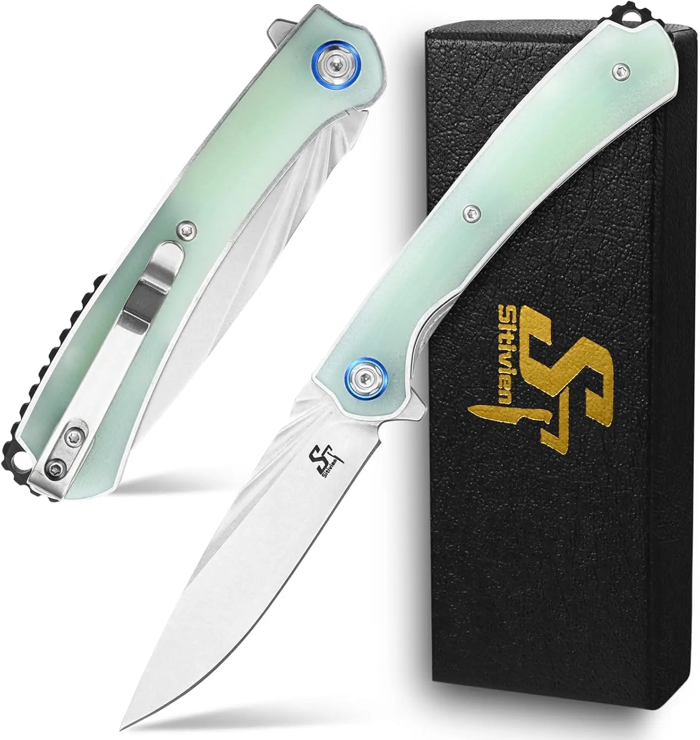 Карманный нож Sitivien ST144 14C28N, стальное лезвие G10/Micarta, складной нож, инструмент EDC для работы, кемпинга, коллекции выживания
