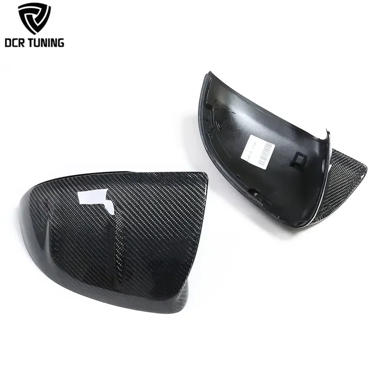 Carbon Fiber Replacement Mirror Shell for Mercedes-Benz W206 W223 C43 C63 2021+ Rearview Mirror Cover Casing Accessories