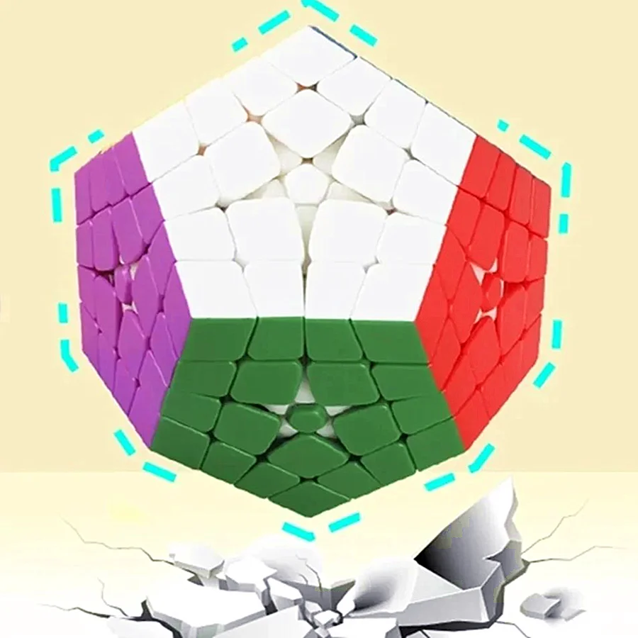 SengSo Megaminx 4x4 5x5 6x6 7x7 Dodecahedron Magic Cube Stickerless Professional Speed Megaminx Puzzle Cubo Magico Toys Gifts