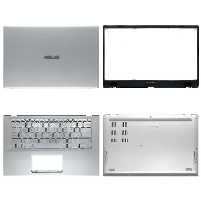 

New original laptop for asus vivobook 14 x412 v4000f V4000 R424 lcd back cover/front frame/palmrest/bottom case 14 inch top case