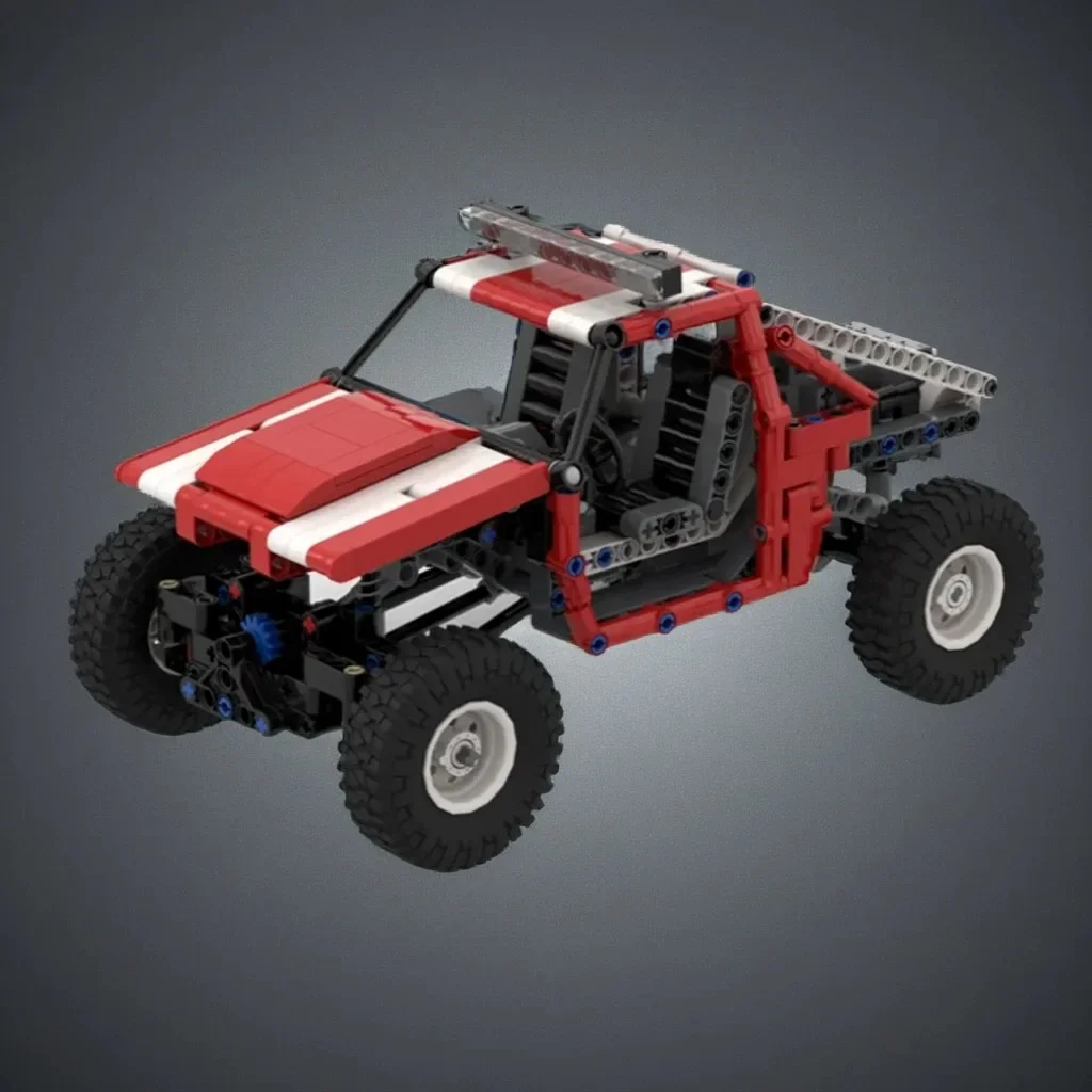 

566 деталей MOC Pathfinder: мини-робот-краулер, конструктор Technic, креативная рождественская игрушка, подарок, развивающий STEM/STEAM-навыки, для развития практических способностей