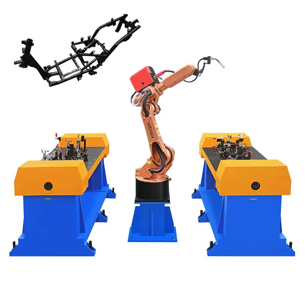 HWASHI 6 Axis Industrial Welding Robot , Professional High Efficiency Industrial Robot,Robot Arm Manufacturing Plant